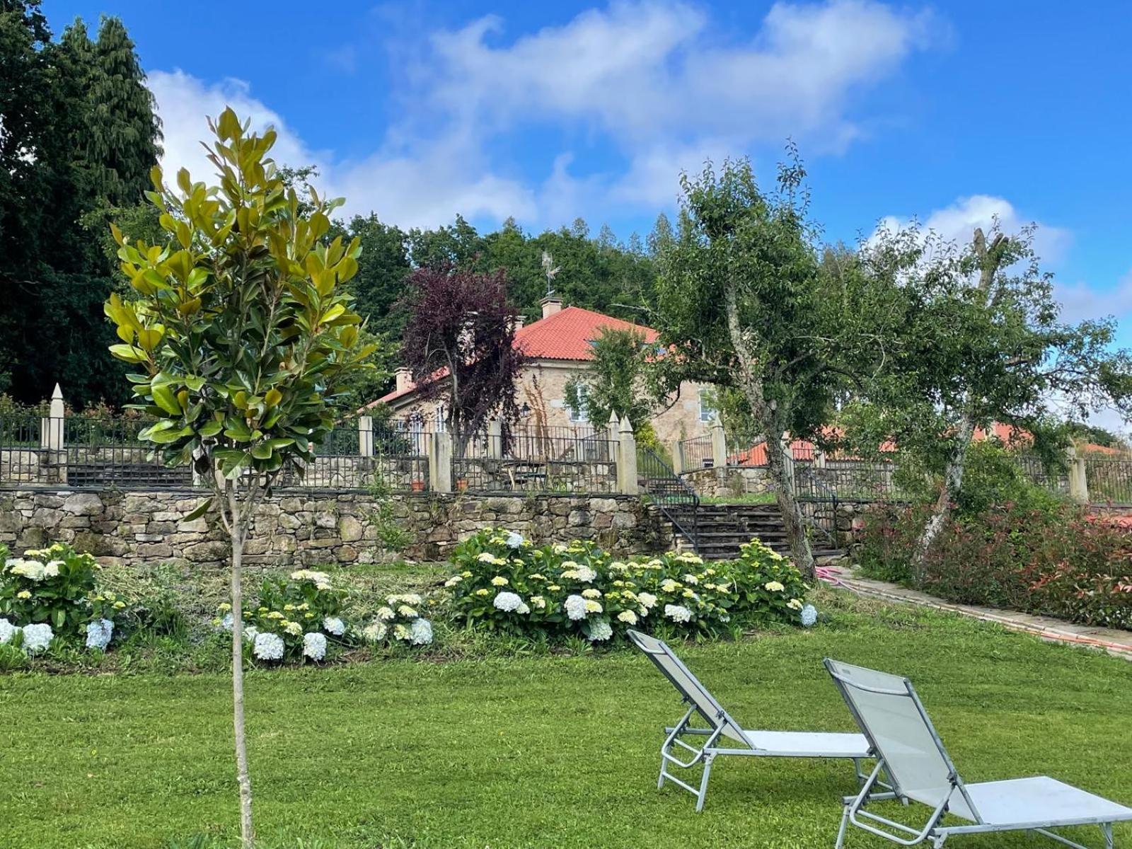 Hotel Pazo De Bieite Boimorto  Buitenkant foto